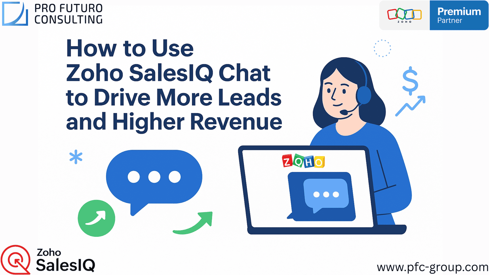 How to Use Zoho SalesIQ Chat to Drive More Leads and Higher Revenue