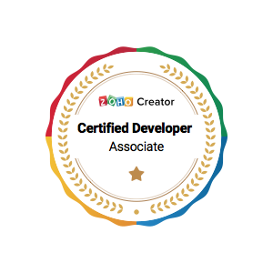 Zoho Creator certified developer