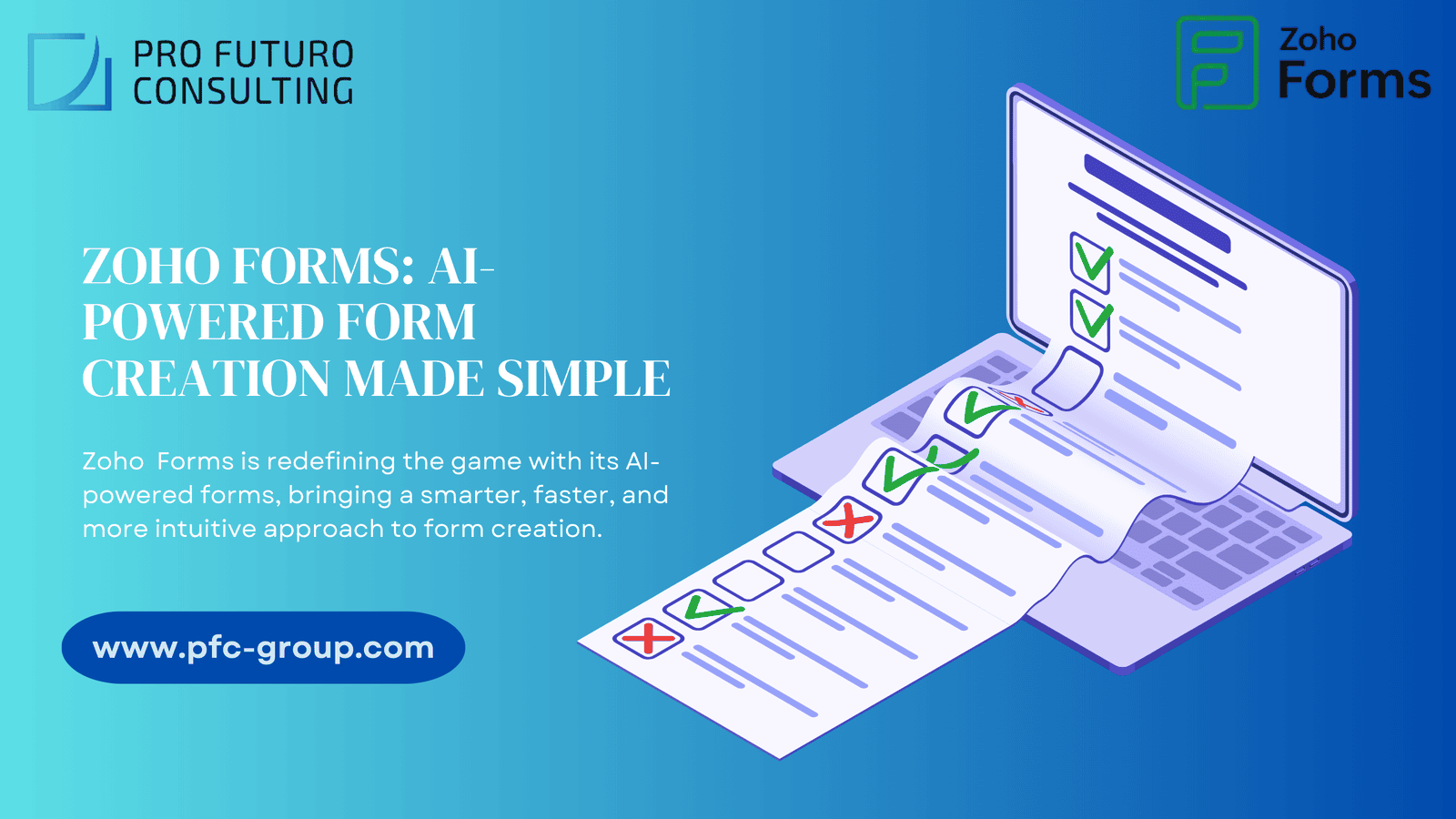 Zoho Forms: AI-Powered Form Creation Made Simple | Pro Fututo ...